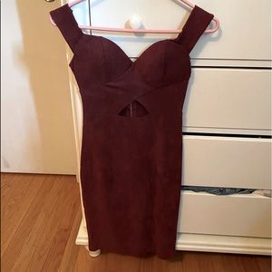 midi off the shoulder formal dress